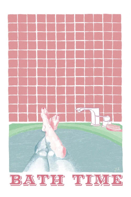 Bath Time by Jenny Rome wall art