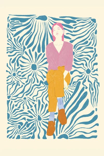 Good Vibes & Stayin' Alive: Dazed Portrait II by Jenny Rome