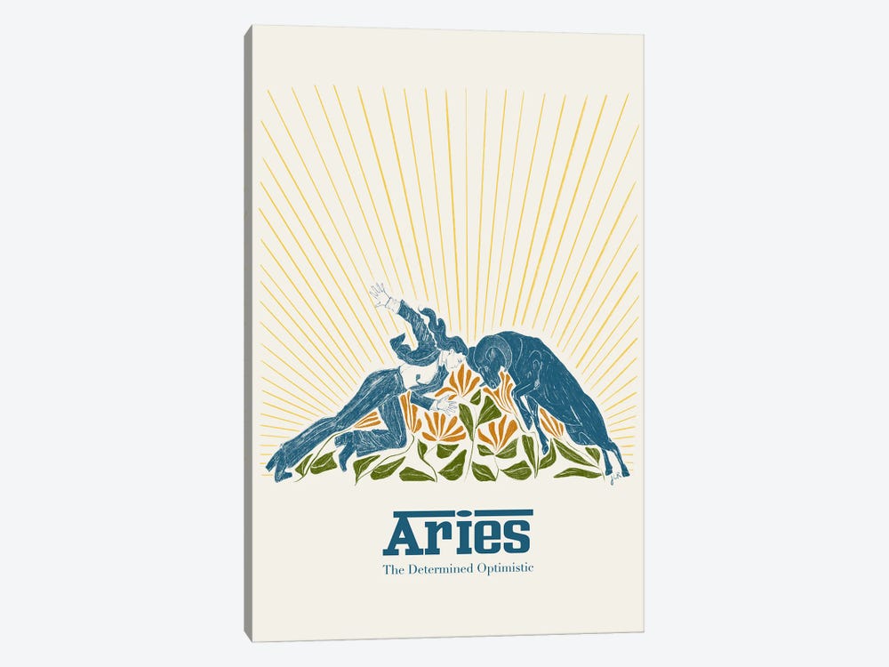 Aries by Jenny Rome 1-piece Canvas Wall Art