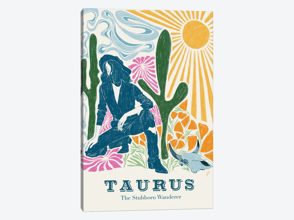 Taurus II by Jenny Rome 1-piece Canvas Art Print