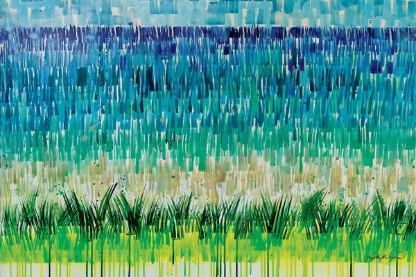 Grasses: Afternoon Lake by Rashelle Roos