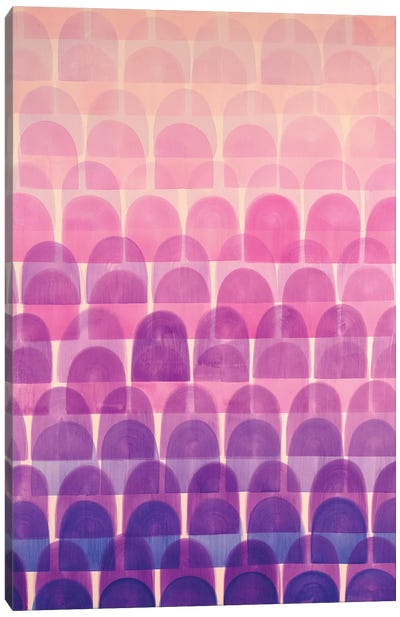 Rolling Violet Canvas Art Print - Rashelle Roos