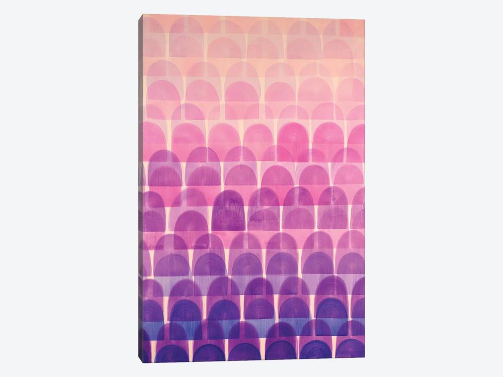 Rolling Violet by Rashelle Roos 1-piece Canvas Artwork