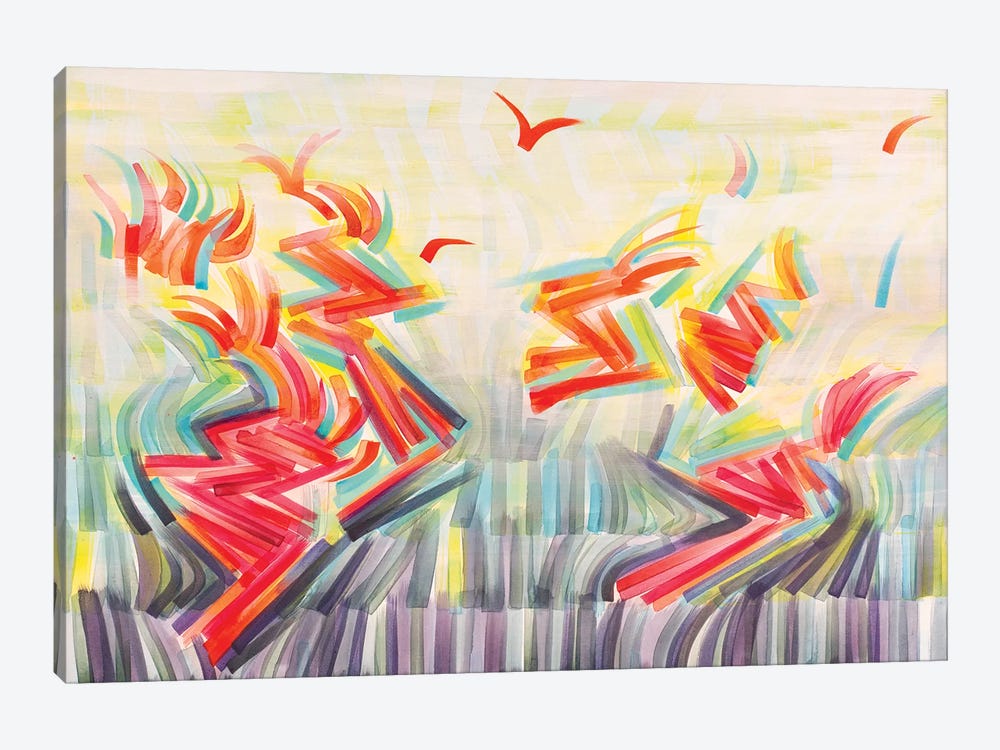 Flight Patterns by Rashelle Roos 1-piece Canvas Artwork