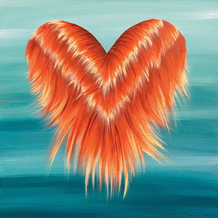 Floating Heart by Rashelle Roos wall art