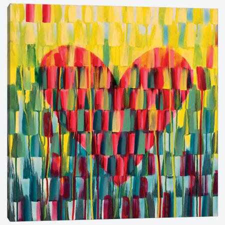 Little Love Heart Canvas Print #ROO63} by Rashelle Roos Canvas Art