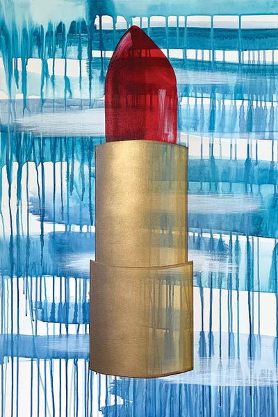 Blue & Red: Red Lipstick by Rashelle Roos