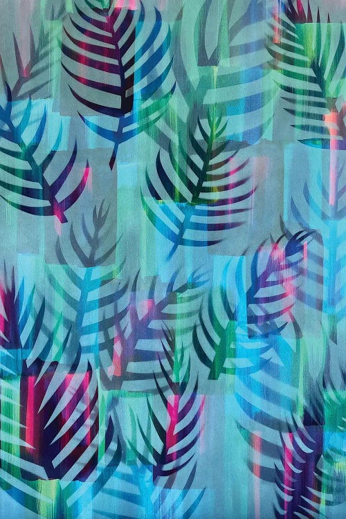 Floating Palms by Rashelle Roos wall art