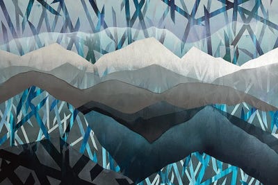 Mountain Sky by Rashelle Roos art print