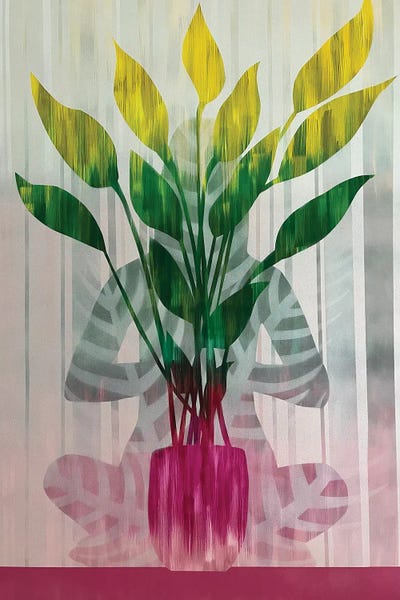 Sukhasana by Rashelle Roos art print