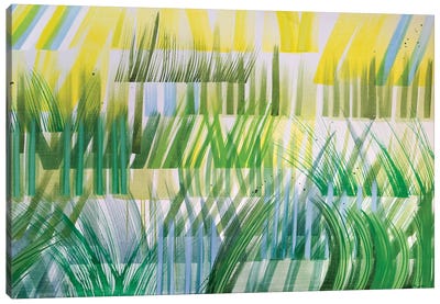 Dune Grass Dance Canvas Art Print - Grass Art