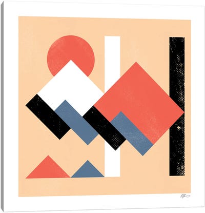 Shapes and Forms Canvas Art Print