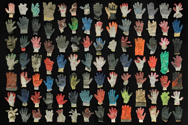 Work Gloves by Barry Rosenthal wall art