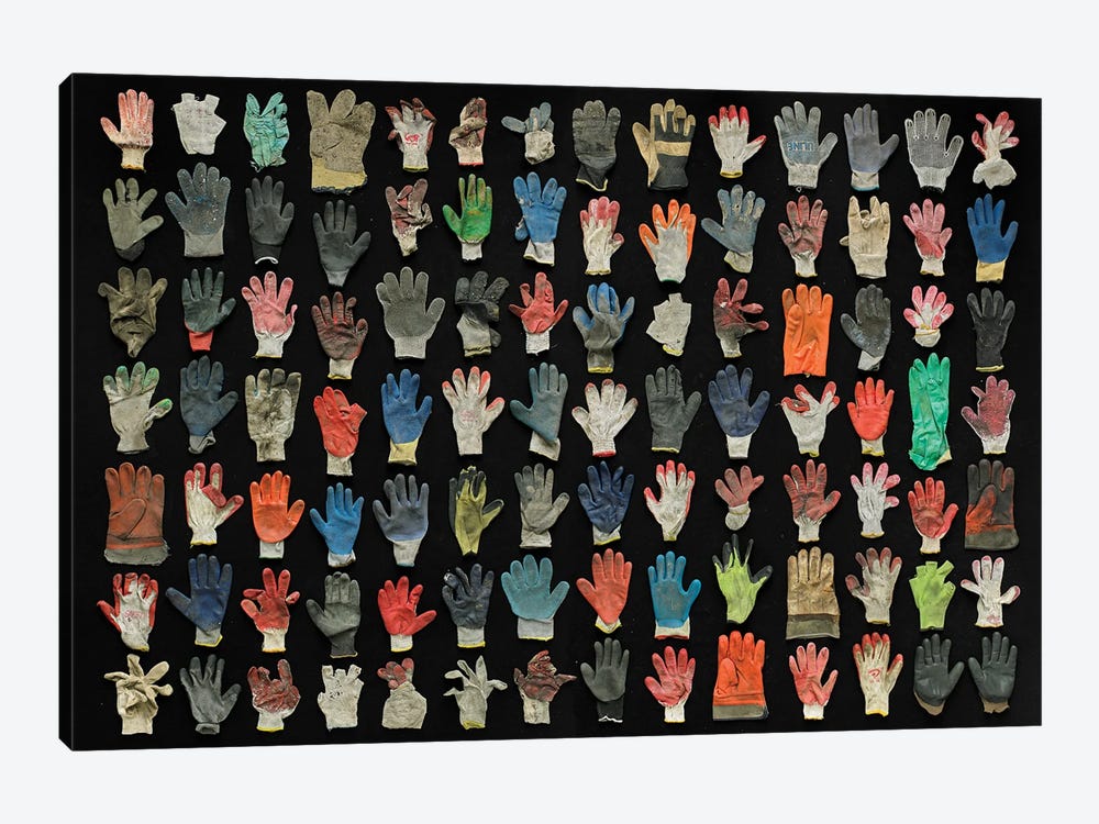 Work Gloves by Barry Rosenthal 1-piece Canvas Artwork