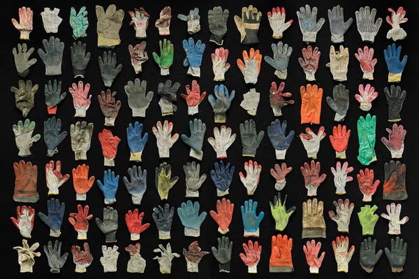 Barry Rosenthal: Work Gloves by Barry Rosenthal
