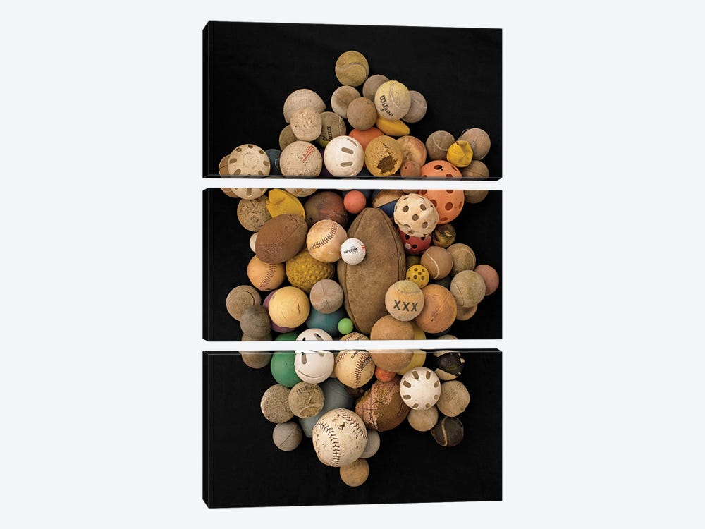 Balls by Barry Rosenthal 3-piece Canvas Print