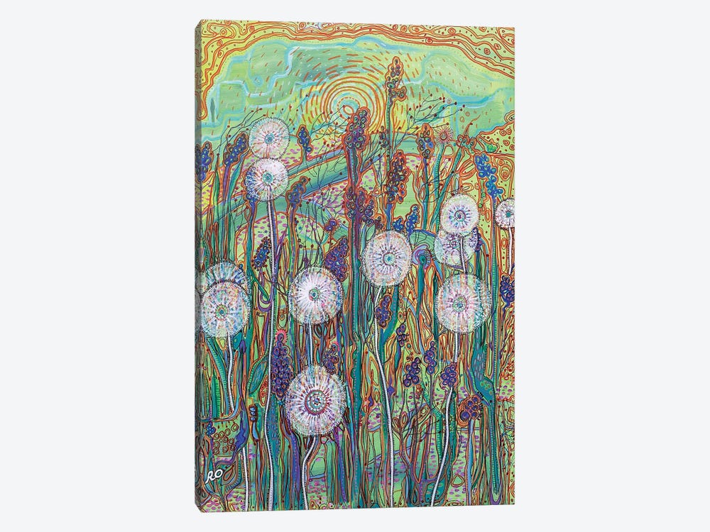 Dandelions by RO ArtUS 1-piece Canvas Art
