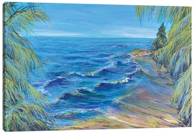 Dream Island Canvas Art Print - RO ArtUS