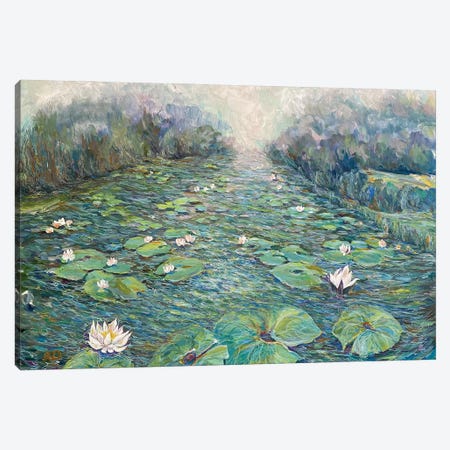 Abandoned Pond Canvas Print #ROU1} by RO ArtUS Canvas Art