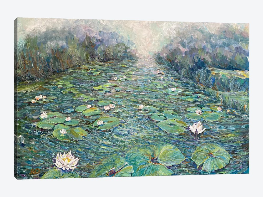Abandoned Pond by RO ArtUS 1-piece Art Print