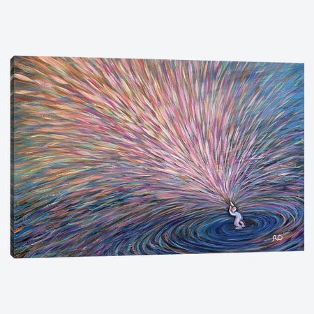 Happiness Canvas Print #ROU28} by RO ArtUS Canvas Art