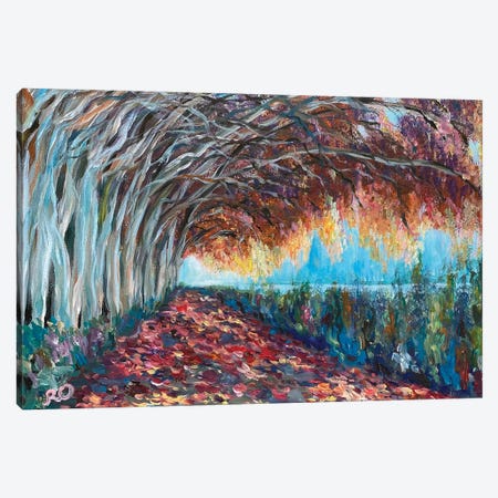 Autumn Canvas Print #ROU3} by RO ArtUS Canvas Artwork