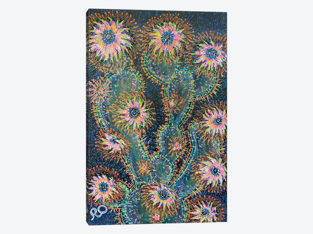 Prickly Cactus by RO ArtUS 1-piece Canvas Art