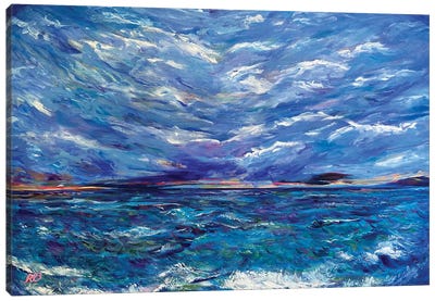 Sea Wind Canvas Art Print - RO ArtUS