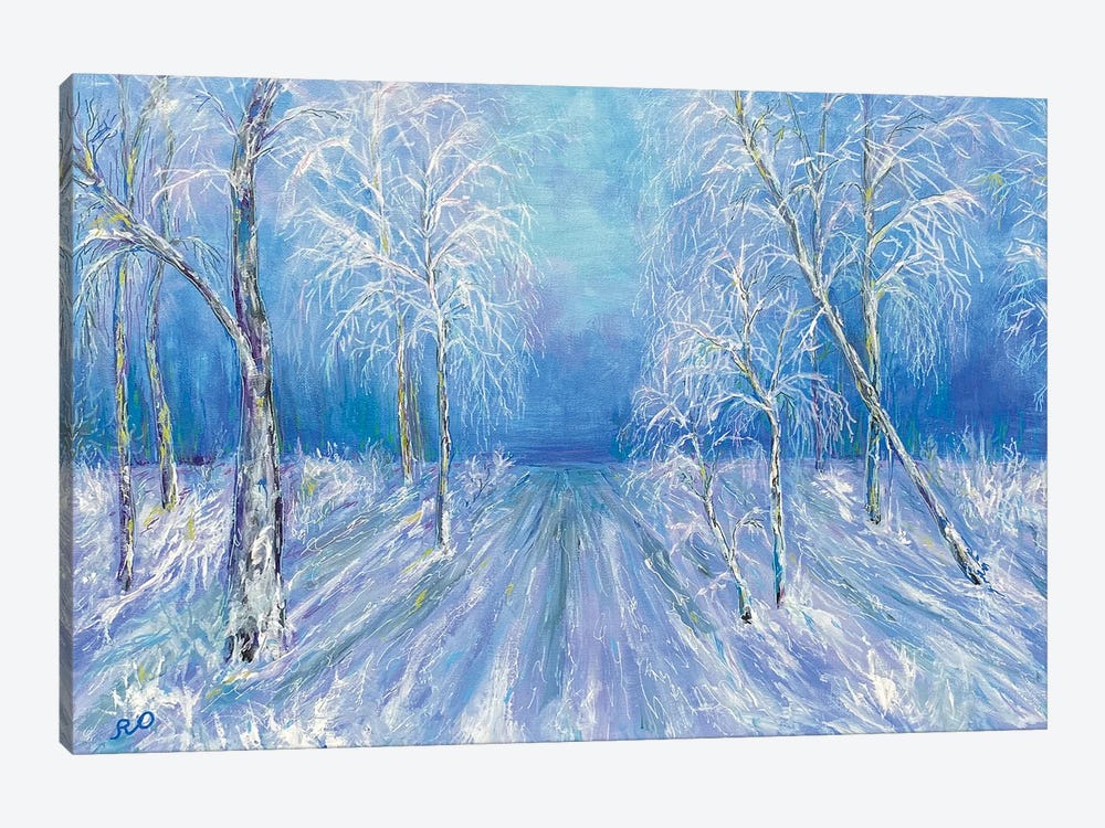 Snow March by RO ArtUS 1-piece Canvas Art