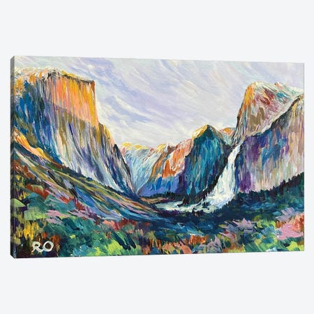 Yosemite California Canvas Print #ROU78} by RO ArtUS Art Print