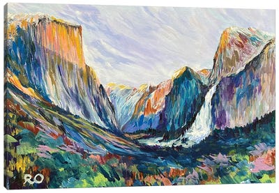 Yosemite California Canvas Art Print - RO ArtUS