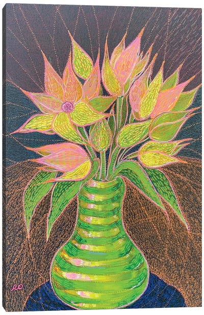 Spring Bouquet Canvas Art Print - RO ArtUS