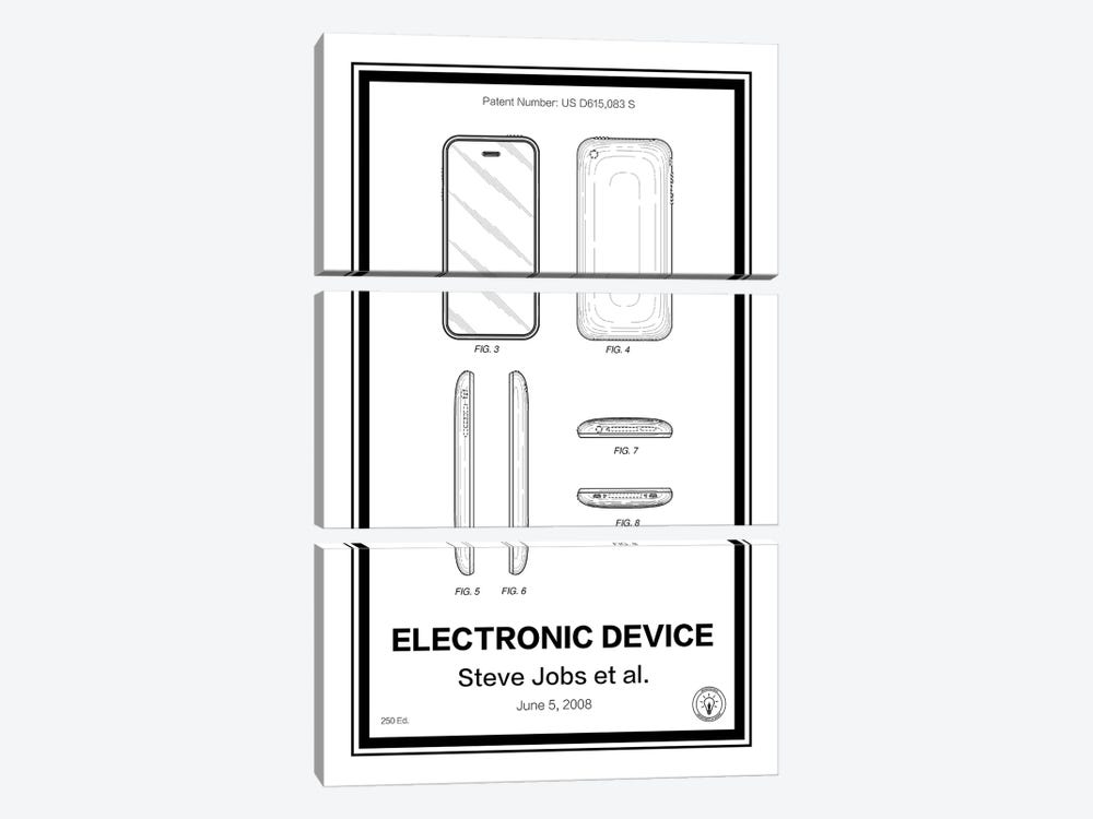iPhone by Retro Patents 3-piece Canvas Art