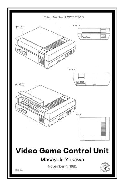 Toy & Game Blueprints: NES by Retro Patents