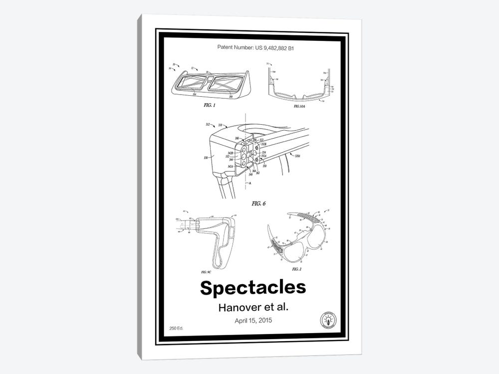 Snap Specatcles by Retro Patents 1-piece Canvas Print