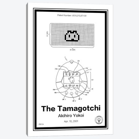 Tamagotchi Canvas Print #RPA35} by Retro Patents Canvas Art Print
