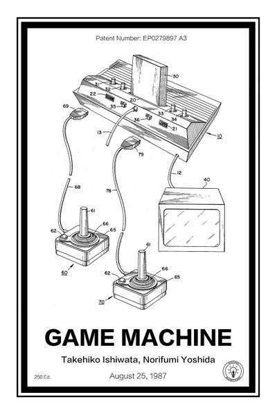 Toy & Game Blueprints: Atari by Retro Patents