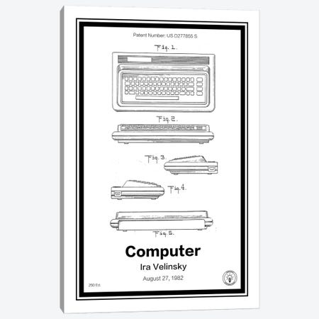 C64 Canvas Print #RPA6} by Retro Patents Art Print