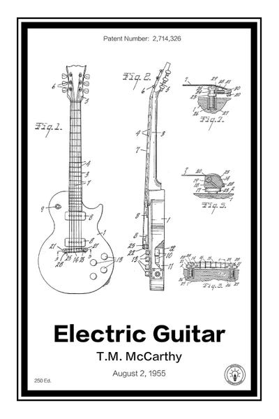Retro Patents: Electric Guitar by Retro Patents