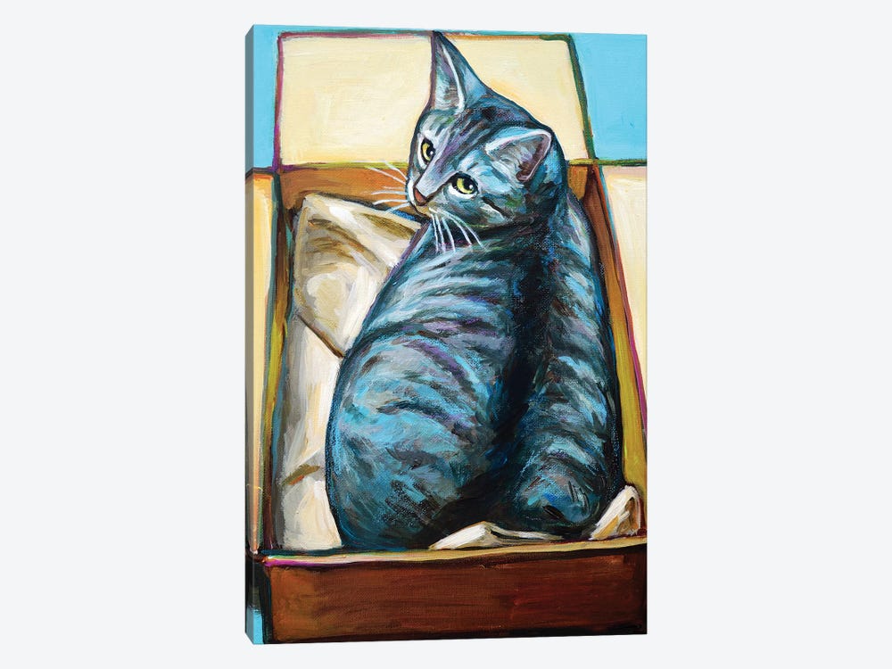 Slinky the Cat by Robert Phelps 1-piece Canvas Print