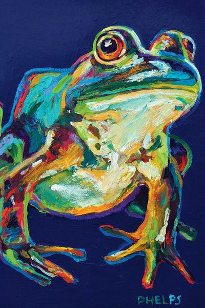 Frogs: Bullfrog by Robert Phelps