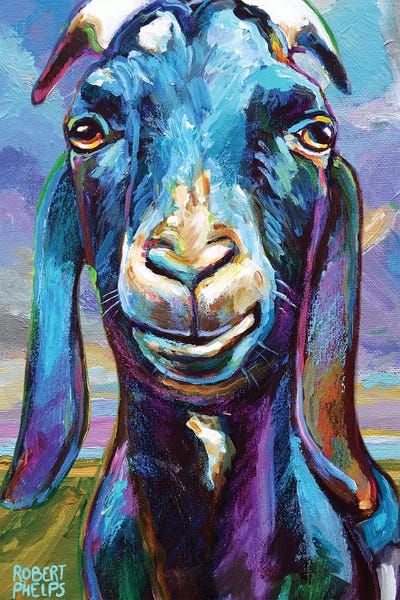 Goats: Lucian At Dawn by Robert Phelps