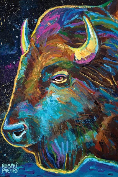 Bison & Buffaloes: Galactic Buffalo by Robert Phelps