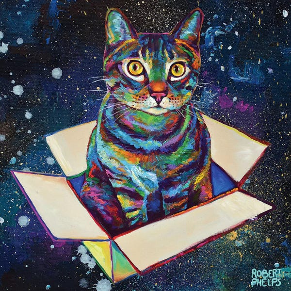 Robert Phelps: Space Cat by Robert Phelps