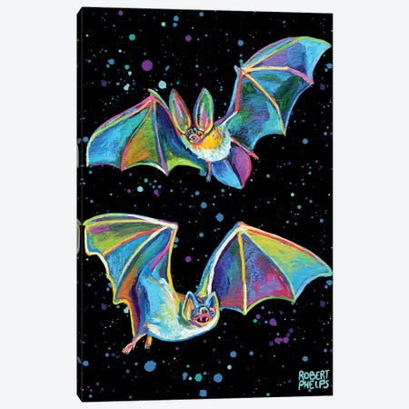 Party Bats Canvas Print #RPH205} by Robert Phelps Canvas Print