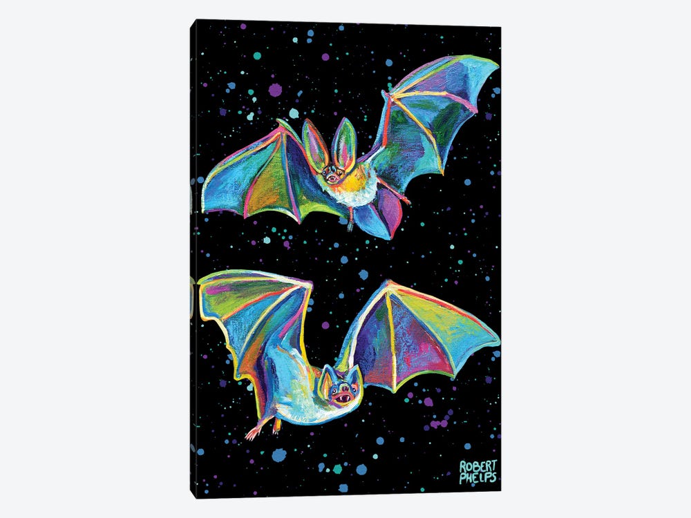 Party Bats by Robert Phelps 1-piece Canvas Art