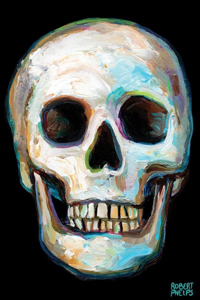 Robert Phelps: Skull by Robert Phelps