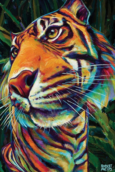 Chromatic Kingdom: Jungle Tiger by Robert Phelps