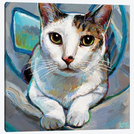 Tunnel Kitty II Canvas Print #RPH254} by Robert Phelps Canvas Art