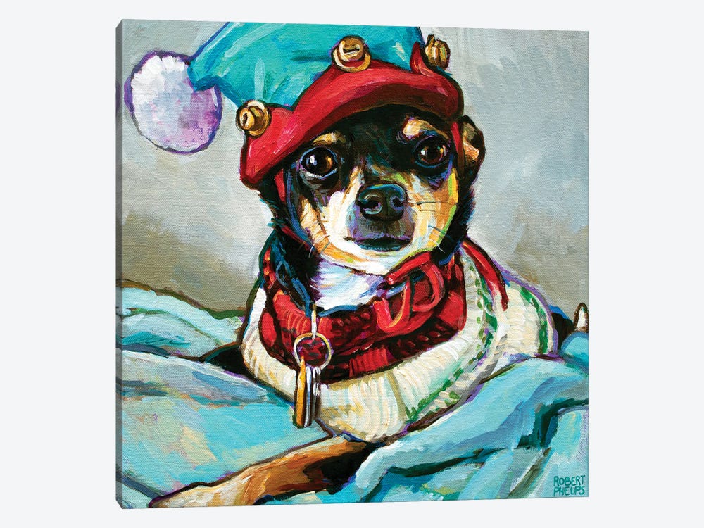 Angel The Chihuahua I by Robert Phelps 1-piece Canvas Wall Art